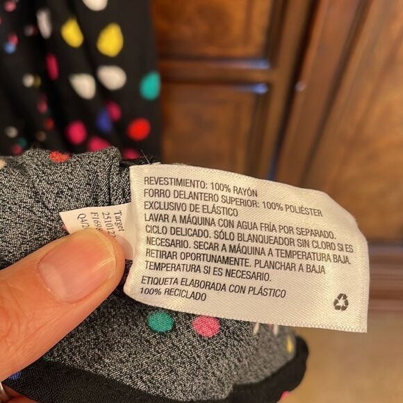 Nwt Riox with Target collaboration multi colored polka dot dress - Picture 9 of 11